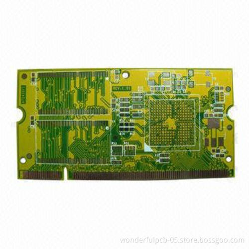Multilayer PCB with Immersion Au Surface Finish
